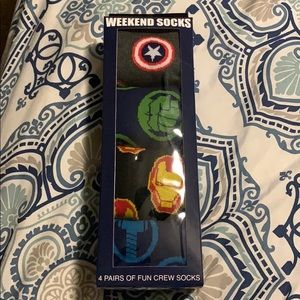 Marvel weekend socks